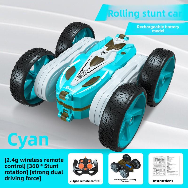 

Радиоуправляемая машина для трюков, Двусторонняя машина-самосвал, Крутая светящаяся машина, Дрифтующая и лазающая игрушечная машина, Интерактивные игрушки зелёный