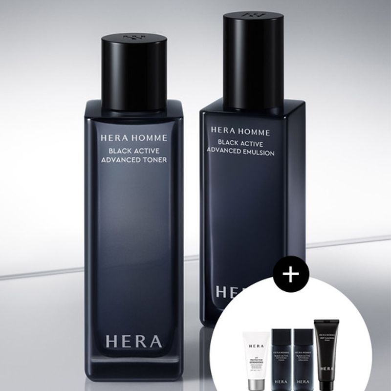 HERA Homme Набор для активного ухода Black (2 куска) homme black active 2set