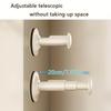 Small Retractable Suction Cup Clothes Hanger, Wall Mounted, Foldable, Suitable for Balcony Drying, Wall Suction Cup, Suitable for Bathrooms