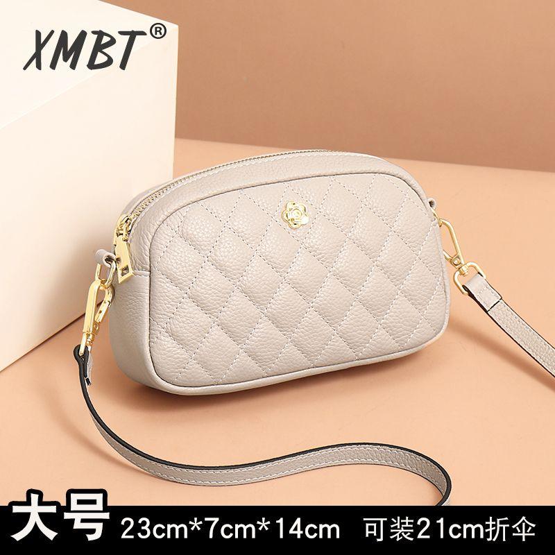 

Доступная роскошь Кроссбоди из натуральной кожи Модная белая маленькая сумка Creamy-white [large]]