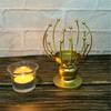 Wrought Iron Wedding Table Candlestick Decorations Home Candlelights Dinner Metal Candle Holder