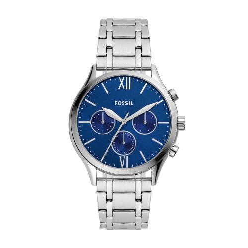 

Мужские серебристые часы Fossil FENMORE BQ2808