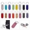 Portable Glittering Pills Organizer Small Waterproof Travel Medicine Holder with Keyring for Camping Adventures