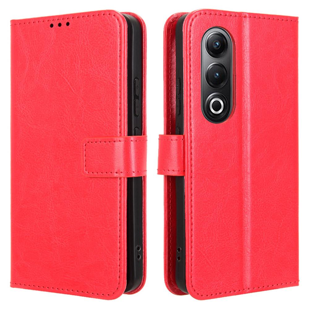 For itel S25 4G Case Crazy Horse Texture PU Leather Phone Wallet Cover