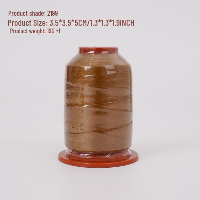 Polyester Sewing Thread: 100 Colors, 500 Yards, Fine Two-Strand, High-Speed, for Hand Sewing