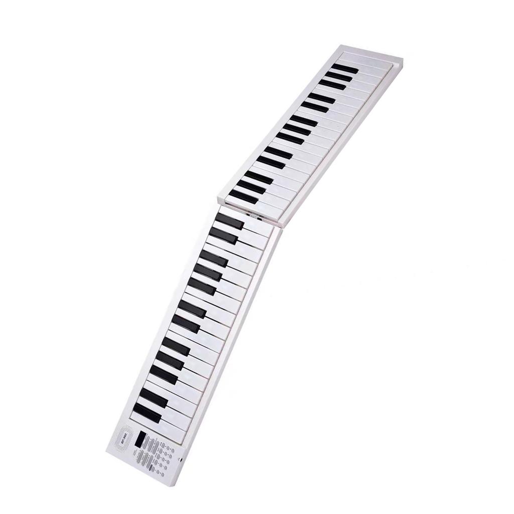 61 Key Foldable Electronic Piano Portable Piano Keyboard Digital Music Electronic Keyboard Musical Instrument Enduring