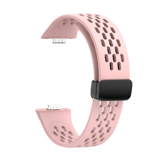 Magnetic D Folding Buckle Silicone Band For Huawei Watch Fit 3 Strap for HUAWEI Fit3 Sports Bracelet Watchband