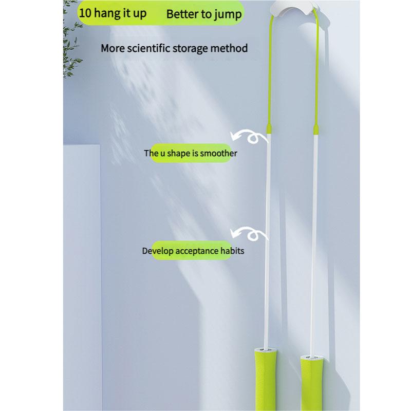 Student Tangle-Free Jump Rope Silicone Handle Speed Rope with Smooth Bearings for Sports Training, Fitness Sports, School Pe Classes