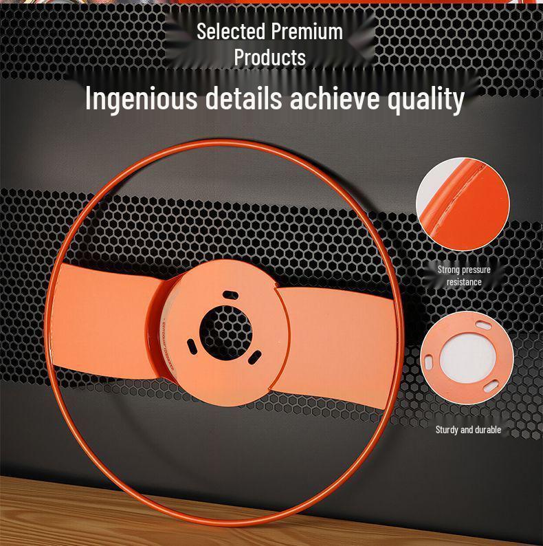 Kalınlaştırılmış Bitki Koruyucu Çalı Kesici Yabani Ot Koruyucu Diskli Çim Biçme Makinesi Saptırıcı Halkası