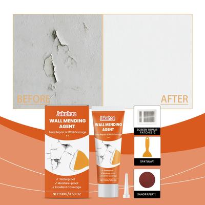 100g  Wall Repair Kit Wall Hole Peeling Repair Patch Cracked Nail Eyes Wall Patch