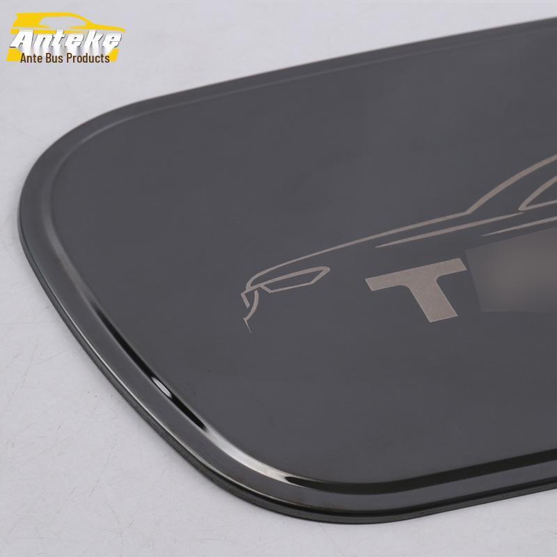 Tayron Fuel Tank Cap Sequin & Anti-Scratch Protective Film Set - Fits 18 Models