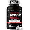 Carbamide Forte L Arginine 1000 Mg Supplement for Men 180 Tablets Boost Nitric Oxide and Oxygen Flow