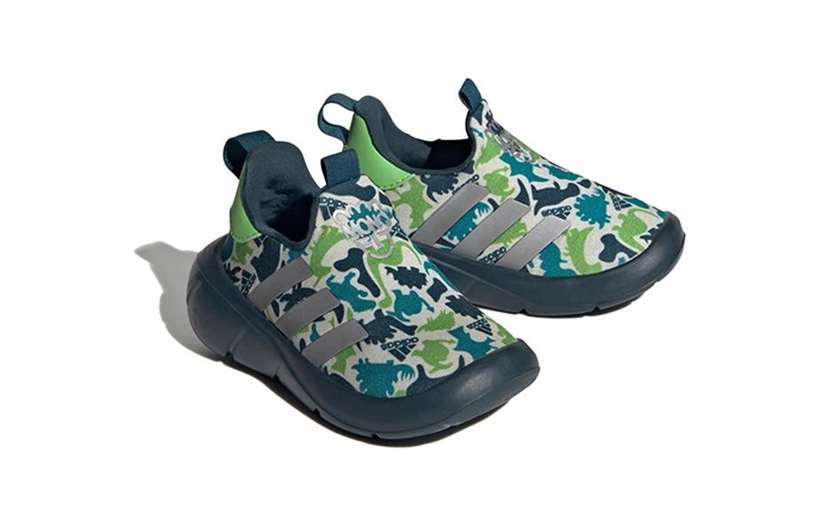 Adidas Monofit Abrasion Resistant Abrasion Resistant Low top Toddler Shoes Blue Green Infant And Toddler ID9645