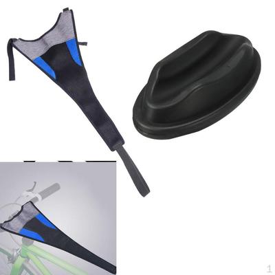 Bike Wheel Block Riser Stabilizer Indoor Cycling Trainer Sweat Catcher