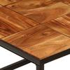 Vidaxl Stolik Kawowy Z Drewna Akacjowego I Stali, 110X60X40 Cm