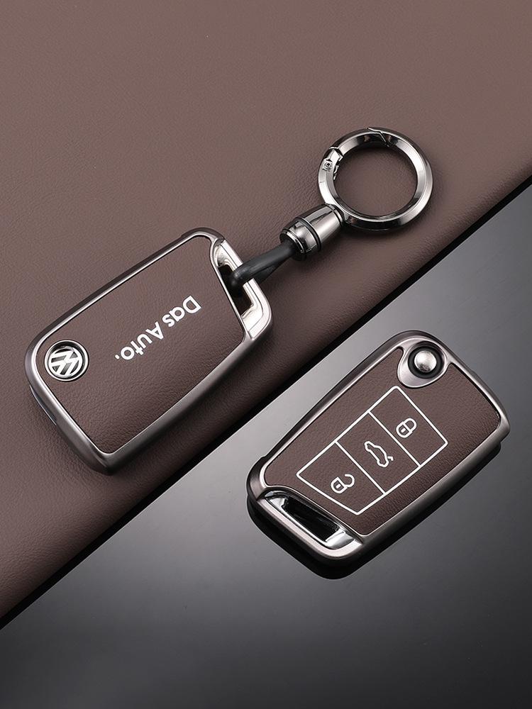 Volkswagen Sagitar TPU Leather Key Cover for Passat, Bora, Lavida, Yue Models