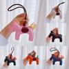 Mini Creative Horse Bag Pendant Cute Cartoon Keychain Multi Functional Decor