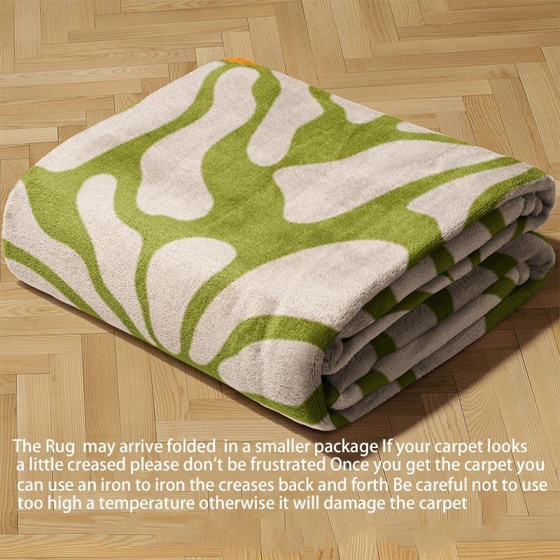 Minimalist Mid Century Rug Neutral Tone Carpet Scandinavian Inspired Decor Living Room Bedroom Rugs Area Rug Washable Carpet