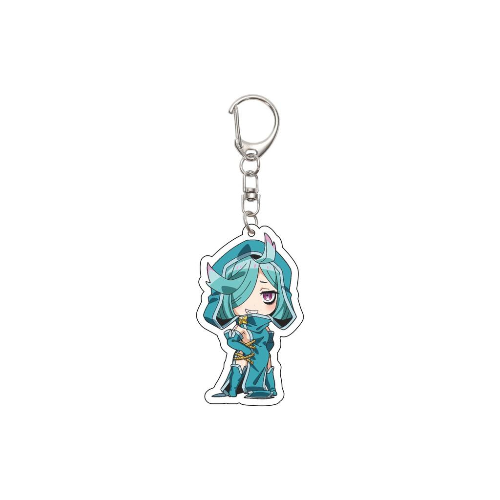 55MM Anime Gushing over Magical Girls Keychain Hiiragi Utena Key Chain Acrylic Model Plate Christmas Gifts