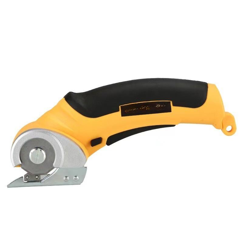 

Small Electric Carpet Scissors New Handheld Clothing Leather Scissors Household Electric Round Knife Cutting Machine