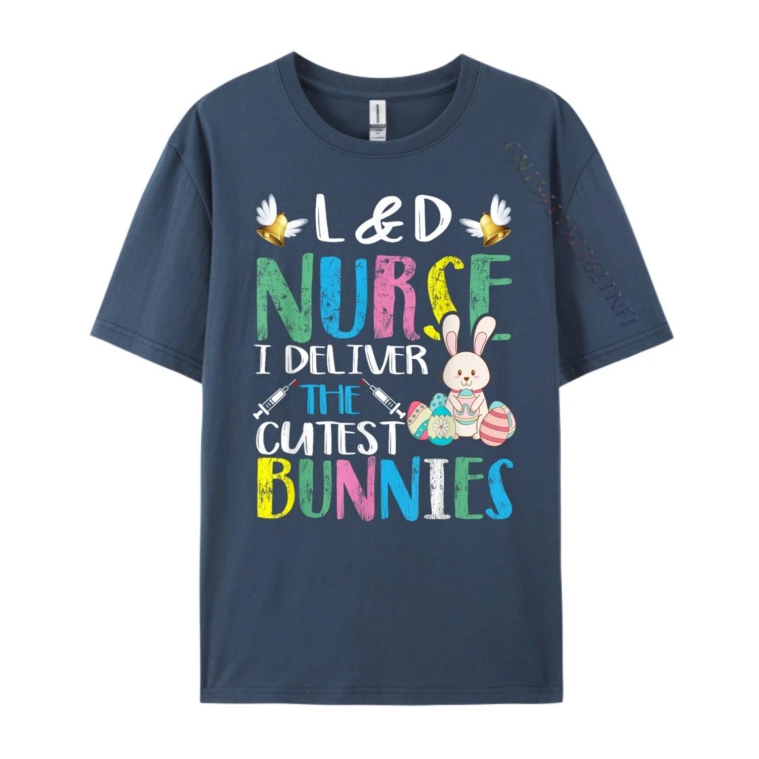 

Nurse I Deliver The Cutest Bunnies Black Graphic T Shirts Natural Luxury T-Shirt Normal Clothing Tshirt T-shirts for MenFunny S чёрный