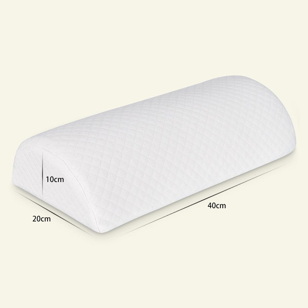 

Half-cylinder Slow Rebound Memory Foam Leg & Back Pillow 40x20x10 cm