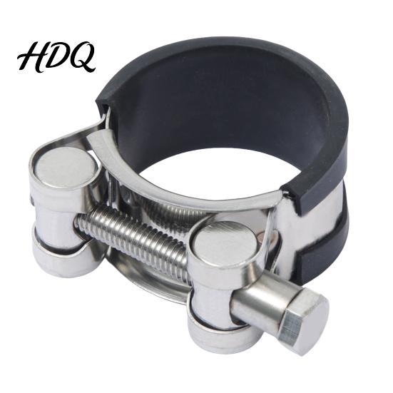 Garden Hose Clip Stainless Steel Clamp Adjustable Heavy Duty Clip Leakproof Clamp Metal for Automotive