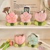 Ceramic Flower Pen Holder Cute Desk Office Storage Box Stationery Shelf Multifunctional Aesthetic Desktop Organizer for Makeup Tools Rulers Brushes