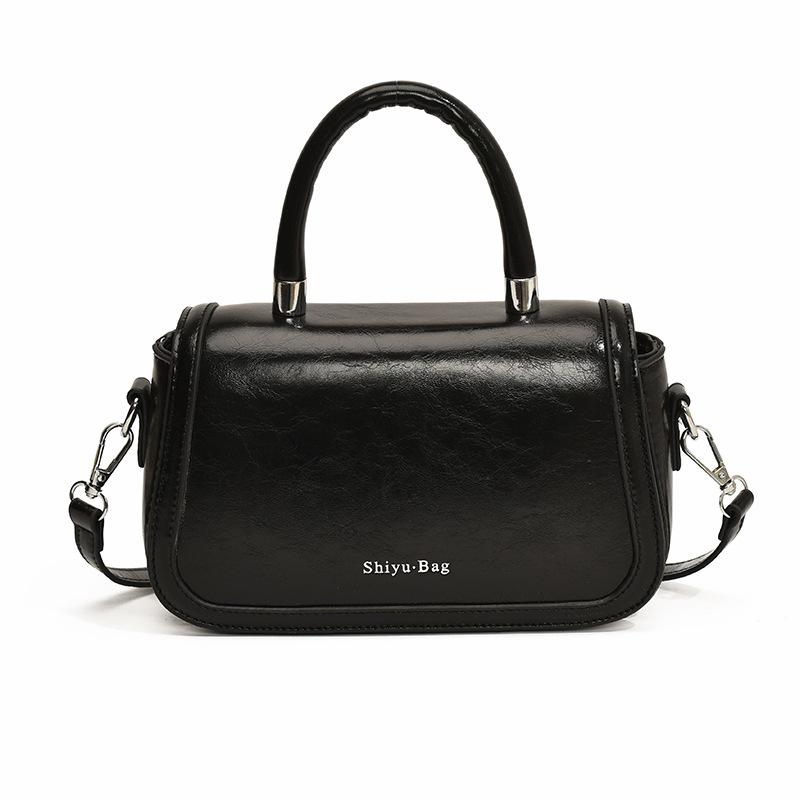 Niche Design Simple and Versatile Casual Handbag Women's 2025 Summer New High-end Messenger Bag Small Square Bag