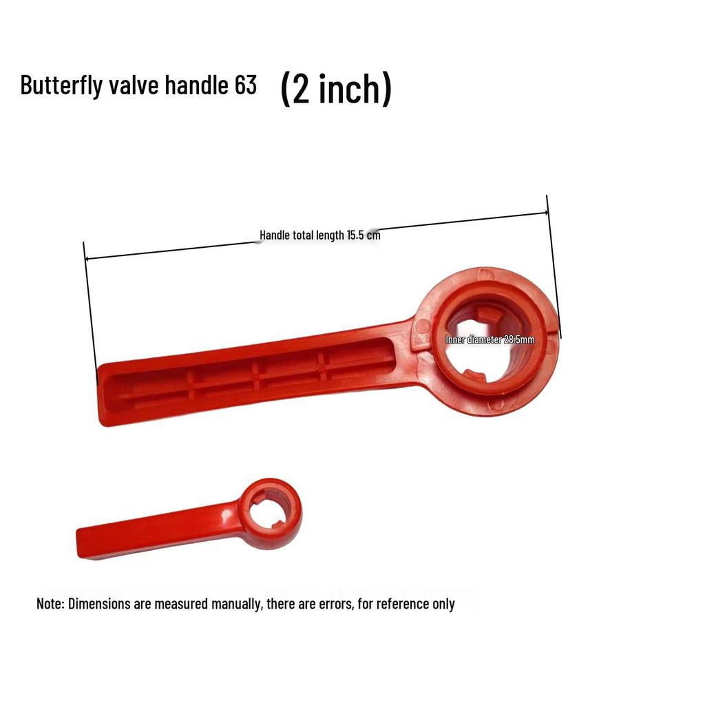 Butterfly Pattern All-Plastic Ball Valve Double Union Water Pipe Handle
