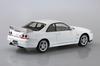 Aoshima Bunka Kyozai Scale Rakupla Snap Kit Nissan R33 Skyline White Plastic Model Kit 1/32 No. 21-WH GT-R Pre-Colored (Automobile)