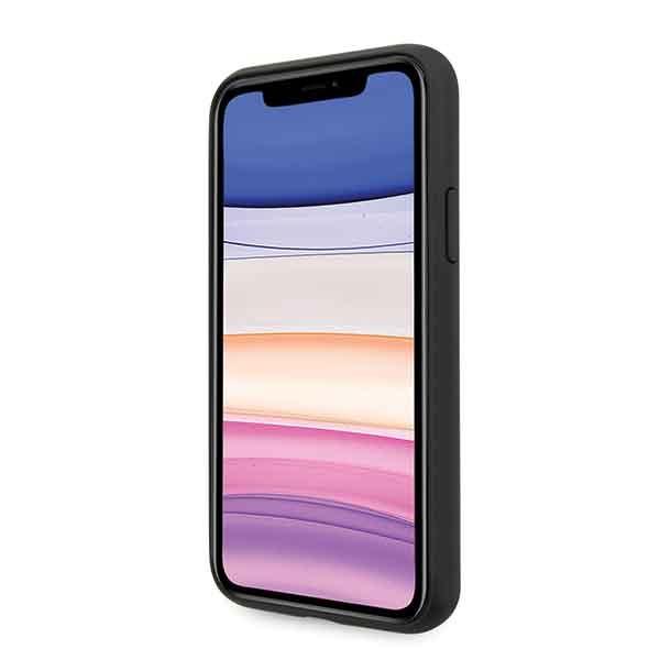 Guess Guhcn61G4Glgr Iphone 11 6,1 / Xrszary/Grey Hard Case 4G Stripe Collection