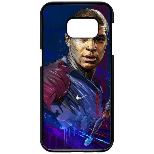 Coque pour smartphone - Plastique - Noir Samsung Galaxy S7 MBAPPE AU CRAYON