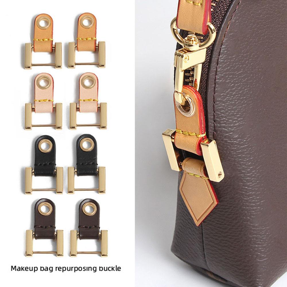 Punch-free Genuine Leather Shoulder Strap Transformation for Bag Straps Crossbody Conversion Hang Buckle Bag Accessories