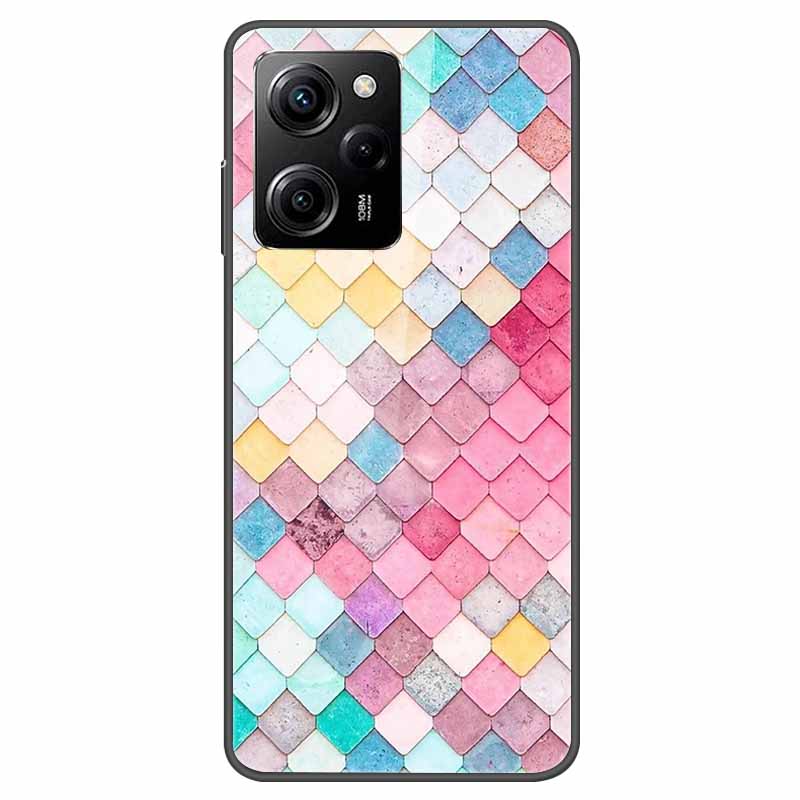 Tempered Glass Case for Xiaomi Poco X5 Pro / PocoX5 Cover Hard Shockproof Cases for Xiaomi Poco X5 5G 6.67'' Funda Coque Case