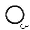 316L Stainless Steel Closed Ring Nose Stud Piercing Jewelry