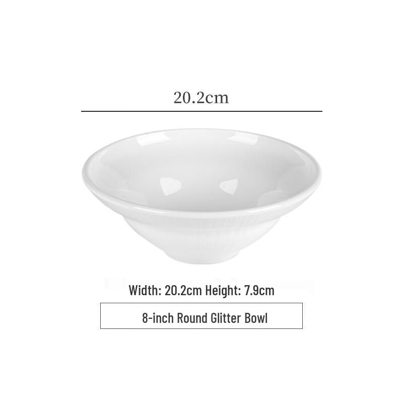 Yujia Ceramic Irregular Salad & Serving Bowl