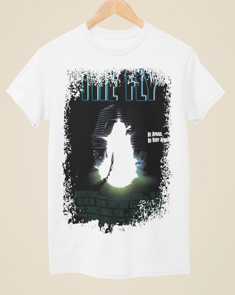 The Fly - Movie Poster Inspired Unisex White T-Shirt Unisex T-Shirt XXL