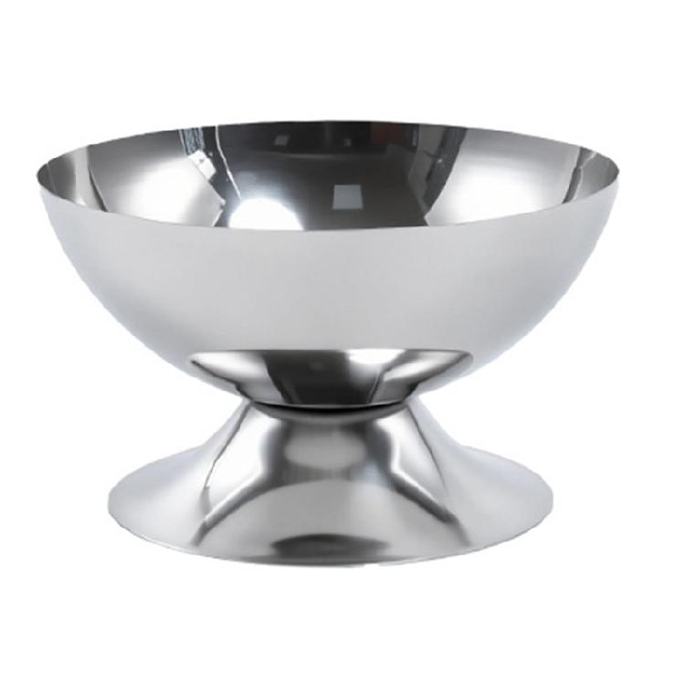 

Stainless Steel Ice Cream Cup Footed Bowl Dessert Cup for Serving Puddings Fruit Snacks Birthday Party Supplies Gift
