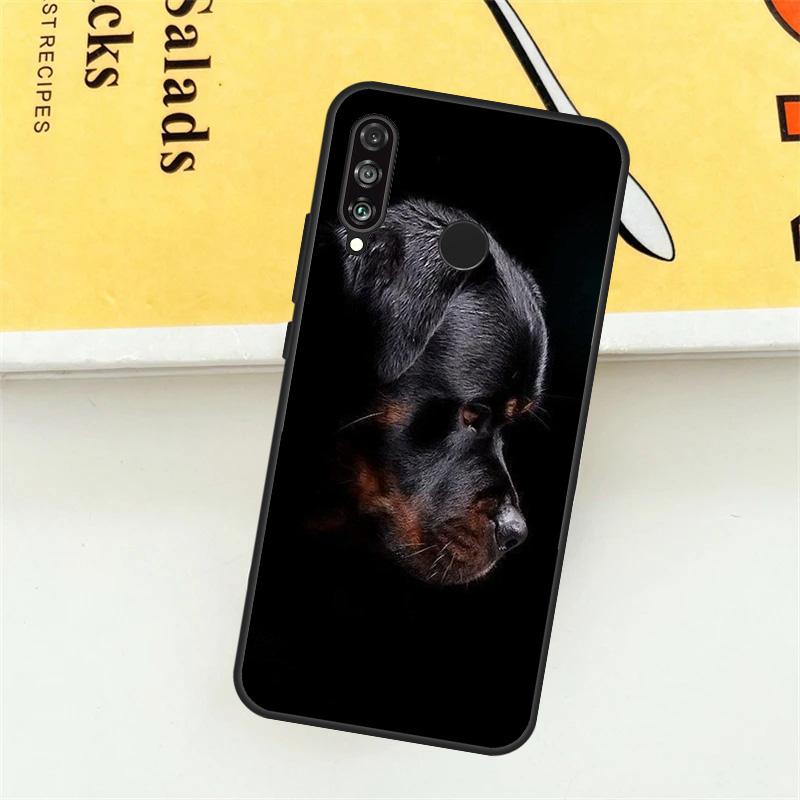 Rottweiler Dog For Huawei Nova Y61 Y73 Y70 Y72 Y60 Y90 Y91 7i 8i 11i 12i 12s 9 10 SE P20 P30 P40 Lite Case