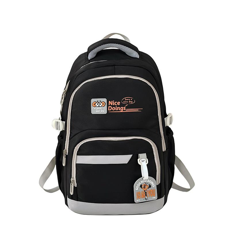 Large Capacity Backpack New Fashion Trendy Spot Backpack Junior High School High School College School School Bag