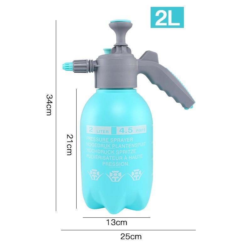 2L Hand Pressure Disinfection Water Sprayers Spray Bottle Air Compression Pump Garden Sprayer Sprinkler Gardening Watering Can A