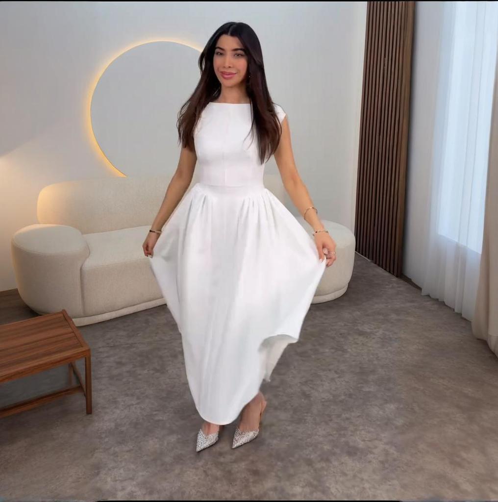 2025 Summer European & American Sleeveless Sexy Slim Fit Midi Dress for Women