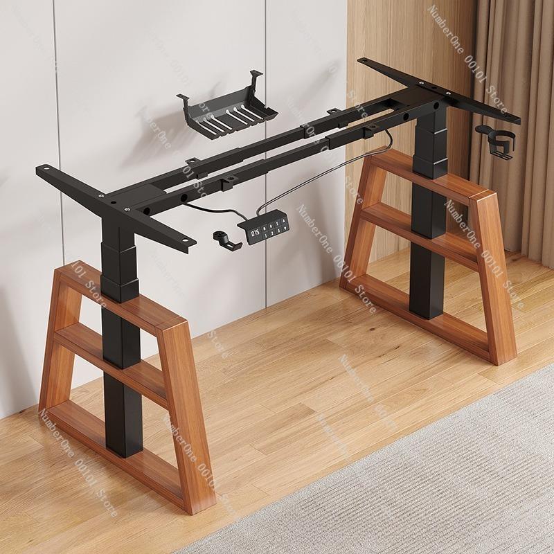 DIY Smart Electric Height-Adjustable Desk Legs,Dual-Motor Dual-Beam Office Desk Stand,E-sports Adjustable Computer Desk
