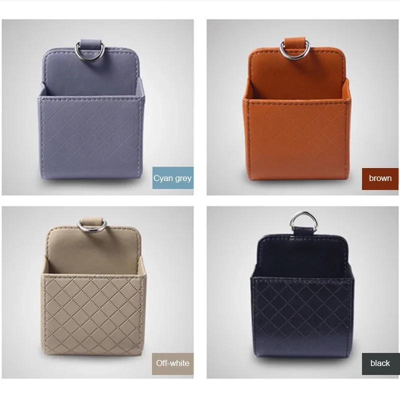Universal Car Air Vent Storage Bag Organizer Auto Air Outlet Phone Storage Box Multifunctional Interior Car Pocket Organization