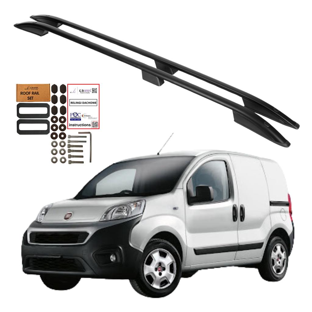 Roof rails FIAT Qubo Fiorino CITROEN Nemo PEUGEOT BIPPER 0824 BLACK