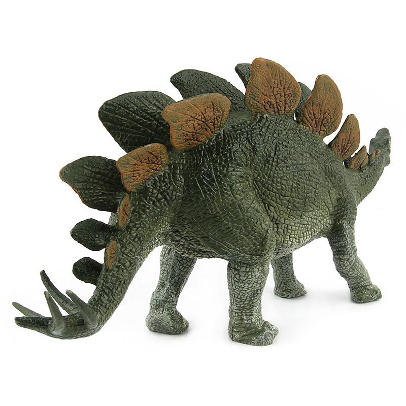 English Details Dinosaur Model Toys Armored Stegosaurus Narrow-Faced Stegosaurus Longthorn Stegosaurus