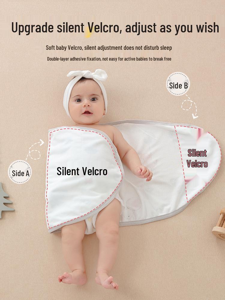 Bibiwang Anyang Bebek Uyku Tulumu: Yenidoğanlar İçin A Sınıfı Saf Pamuk Kundak