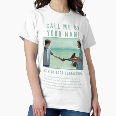 Call Me By Your Name, Vintage Movie Classic T-Shirt