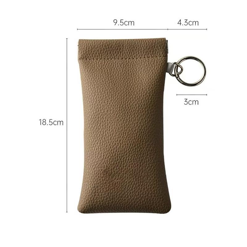 Carcasă Portabilă pentru Ochelari de Soare cu Închidere Automată Geantă de Depozitare Ochelari cu Carcasă Moale din Piele PU Cutie Impermeabilă pentru Ochelari Accesorii Ochelari